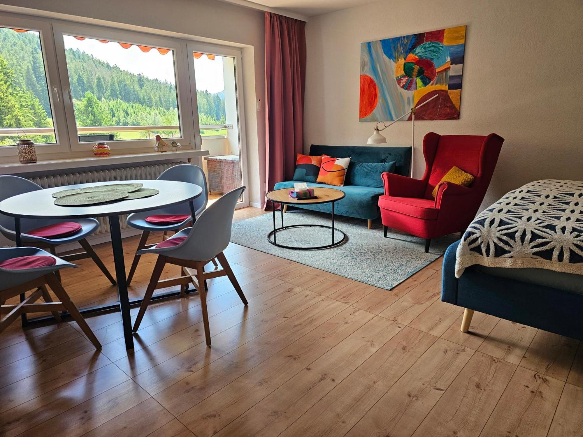 Ferienwohnung Vogelnest Im Schwarzwald Baiersbronn Kültér fotó